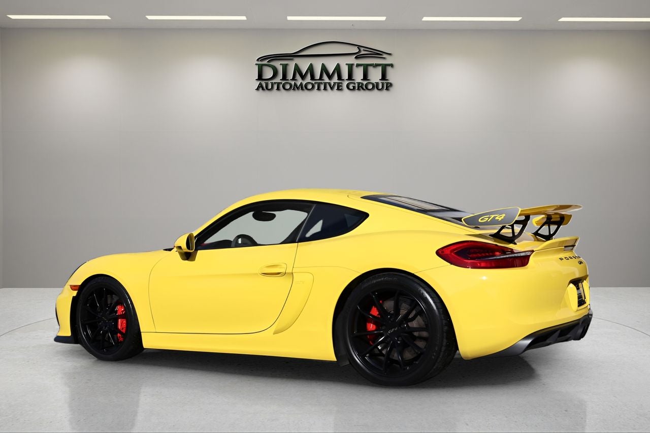 2016 Porsche Cayman GT4