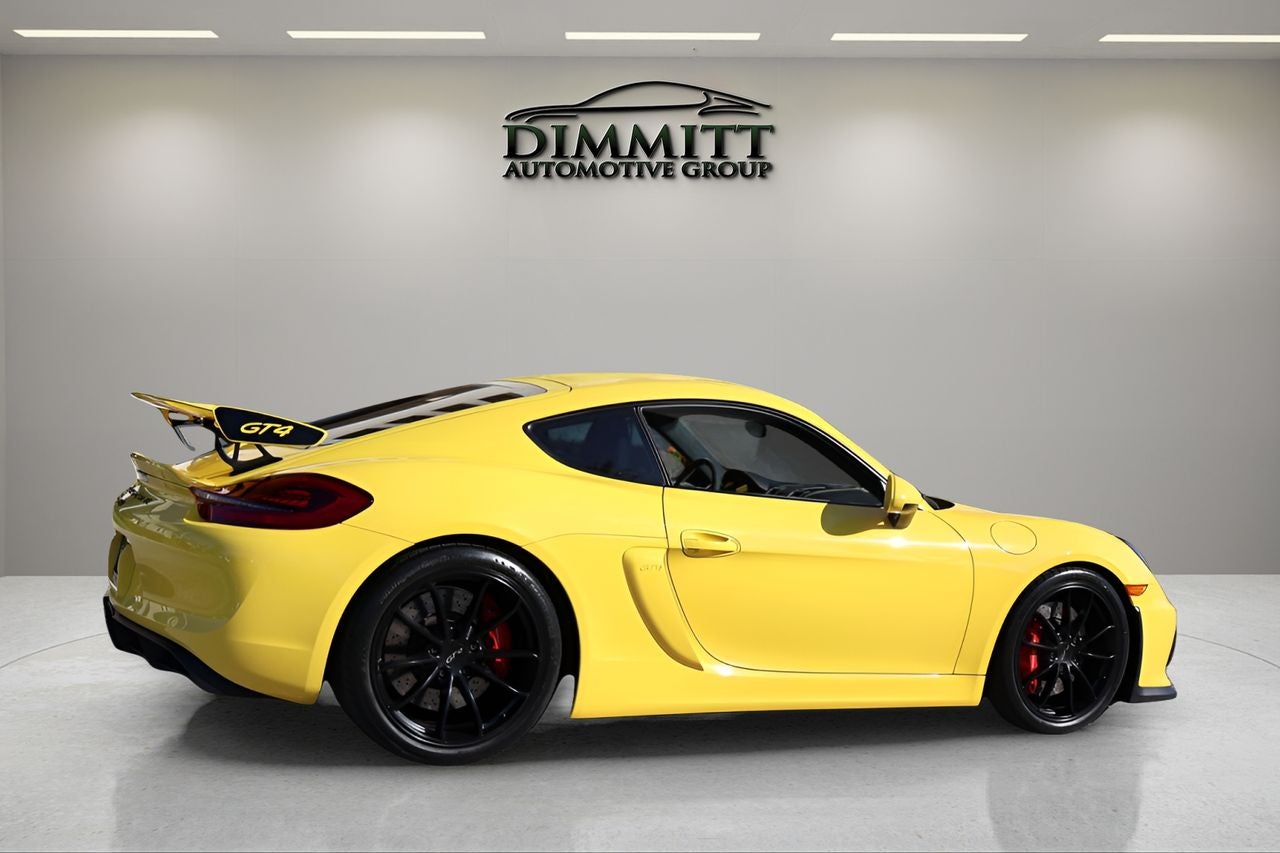 2016 Porsche Cayman GT4