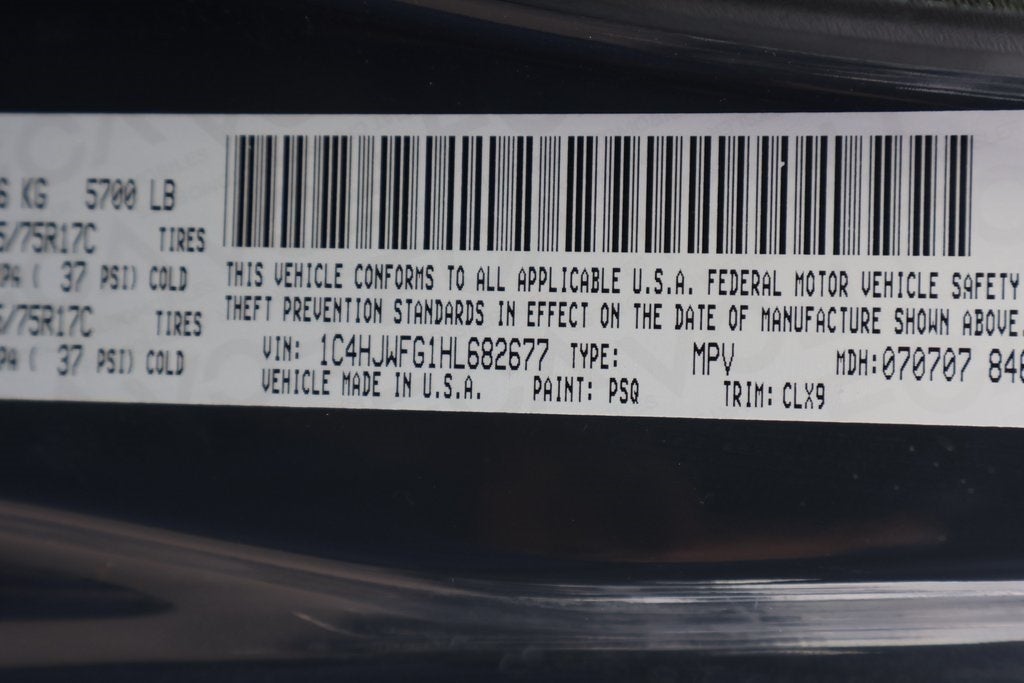 2017 Jeep Wrangler Unlimited Rubicon Recon