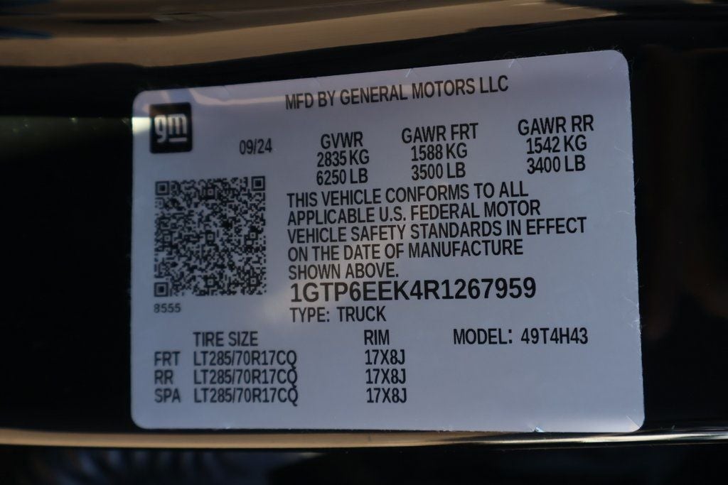 2024 GMC Canyon AT4X