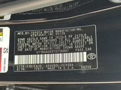 2026 Toyota Camry SE