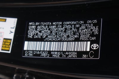 2026 Toyota Prius Plug-In Hybrid XSE