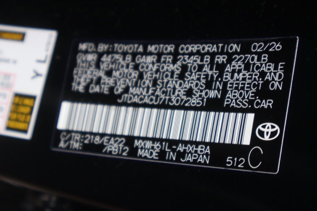 2026 Toyota Prius Plug-In Hybrid XSE Premium