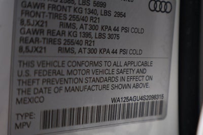 2025 Audi SQ5 3.0T Premium Plus quattro