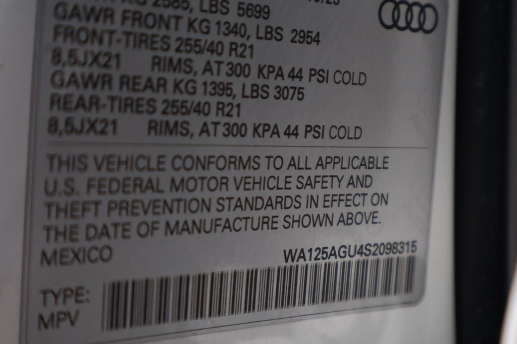 2025 Audi SQ5 3.0T Premium Plus quattro