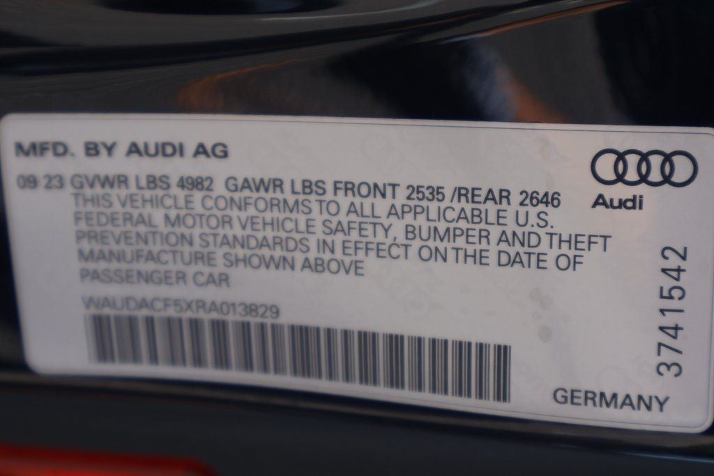 2024 Audi A5 Sportback 45 S line Premium quattro