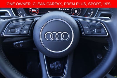 2019 Audi A4 2.0T Premium Plus quattro