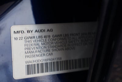 2023 Audi S3 2.0T Premium Plus quattro