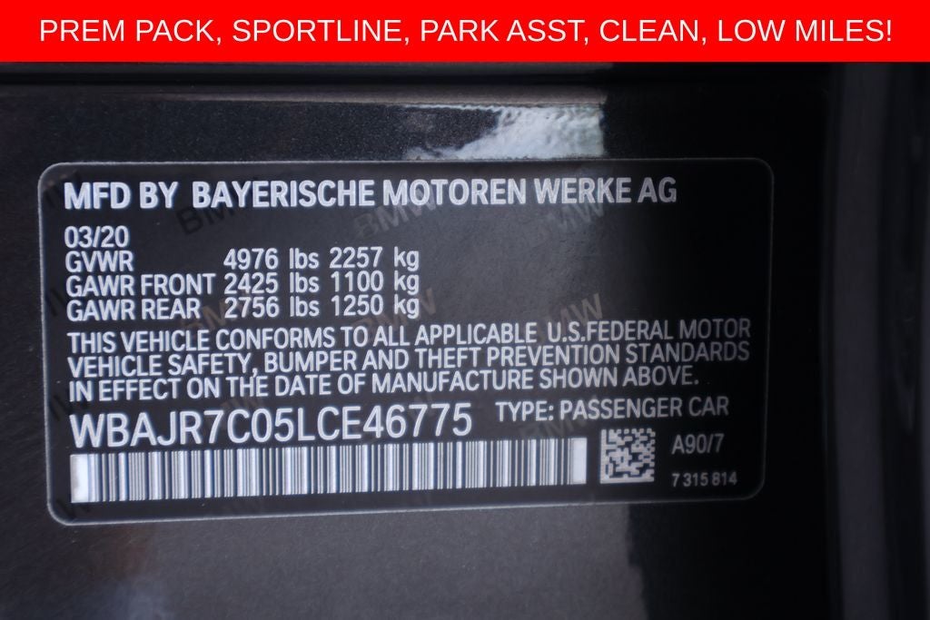 2020 BMW 5 Series 530i xDrive