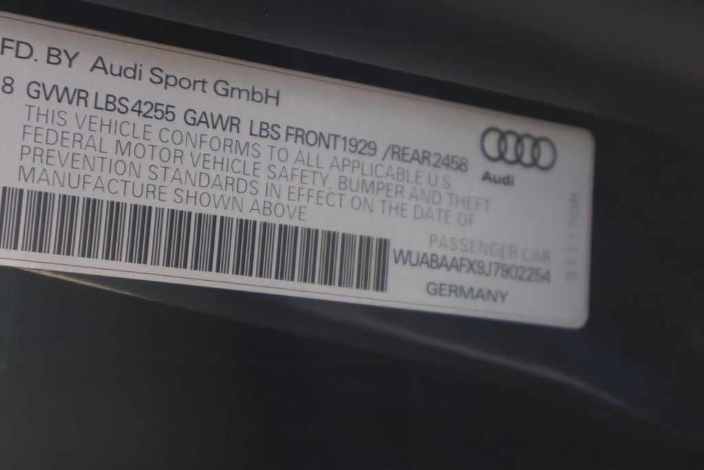 2018 Audi R8 5.2 quattro