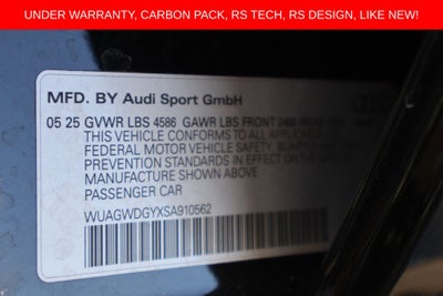 2025 Audi RS 3 2.5T quattro