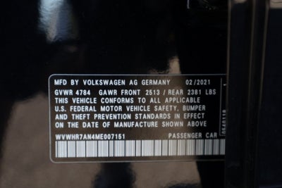 2021 Volkswagen Arteon 2.0T SEL R-Line