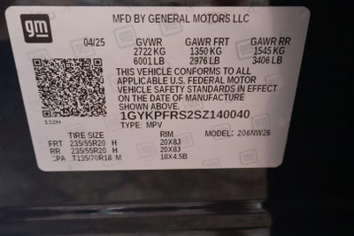 2025 Cadillac XT6 Premium Luxury