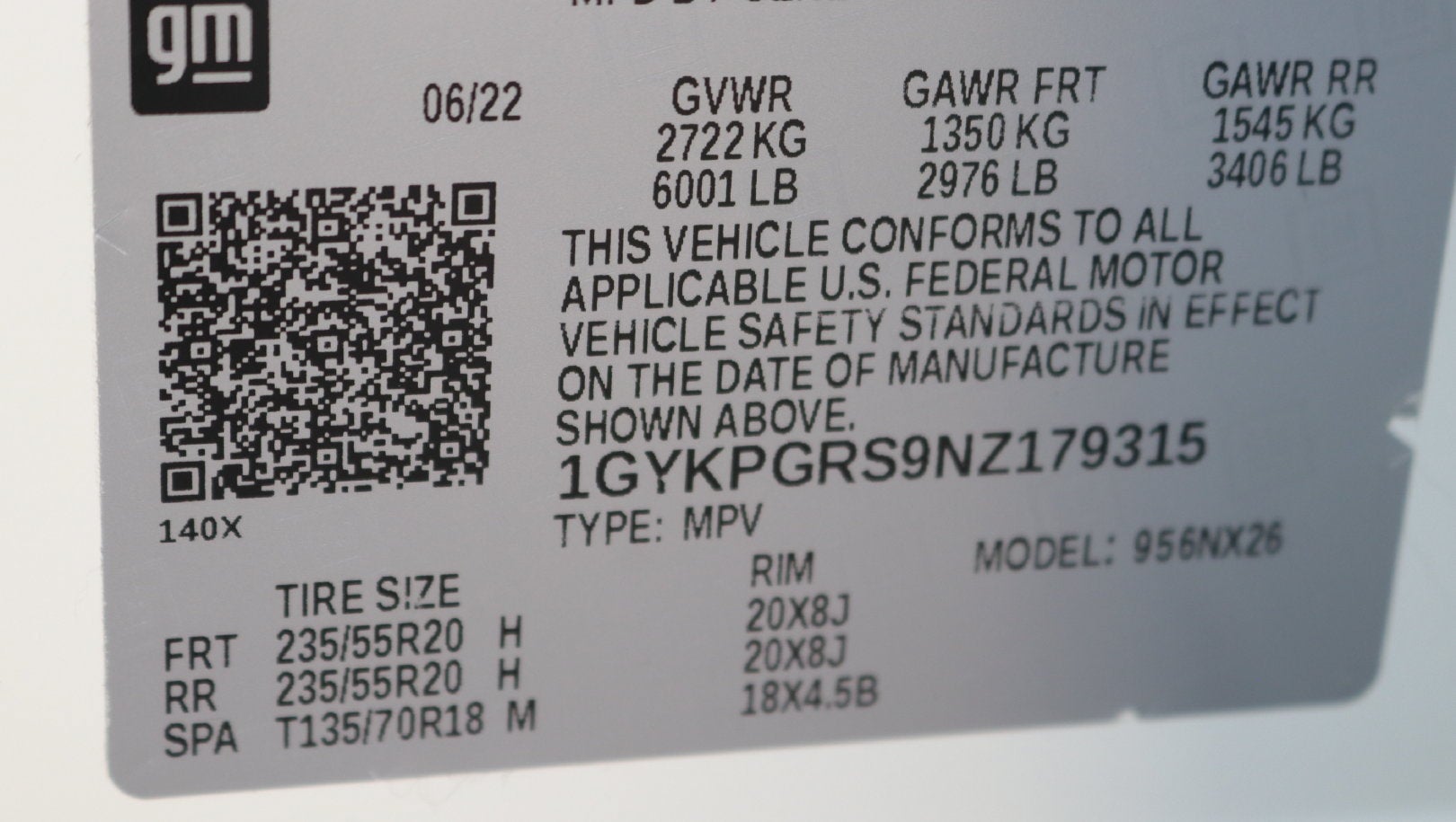 2022 Cadillac XT6 Sport