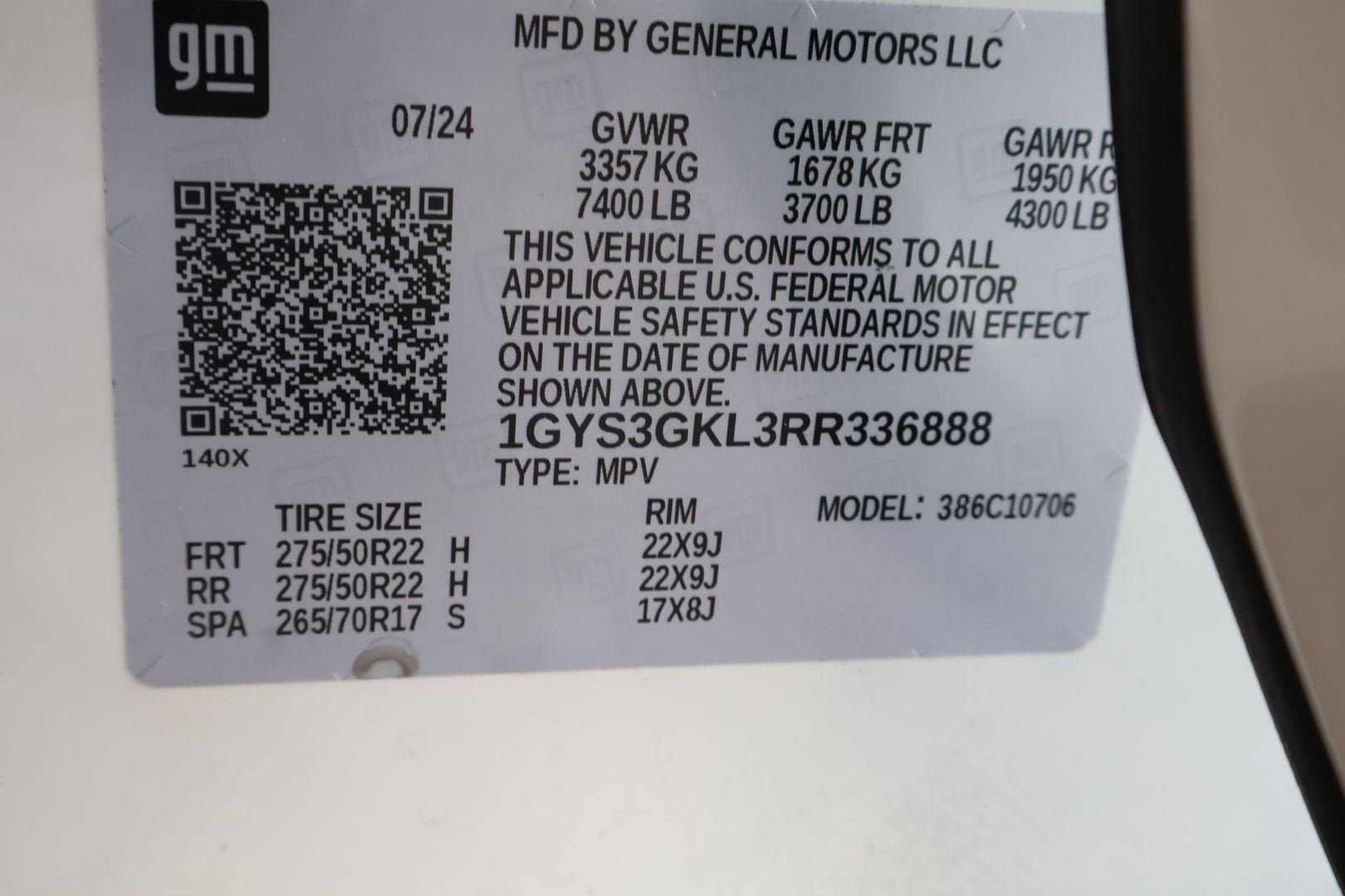 2024 Cadillac Escalade Sport Platinum