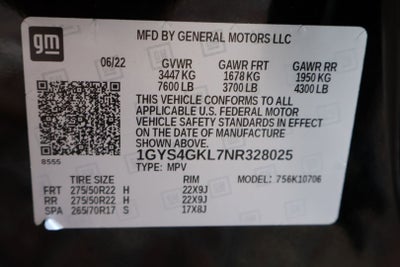 2022 Cadillac Escalade Sport Platinum