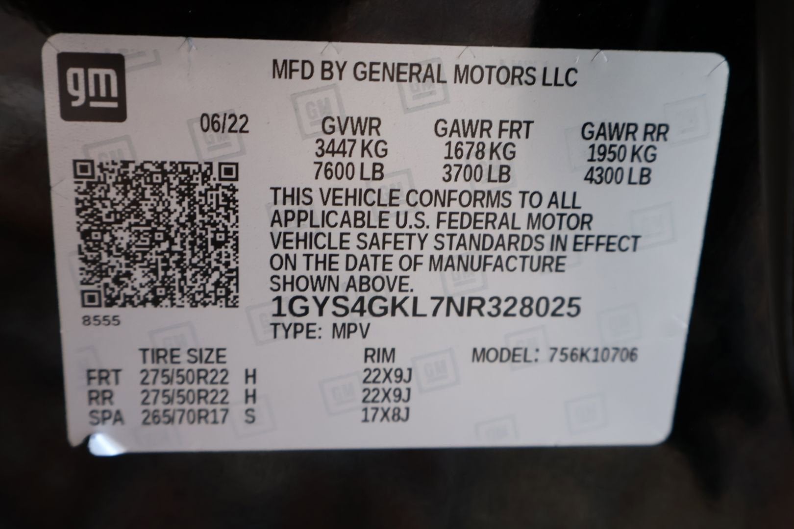 2022 Cadillac Escalade Sport Platinum