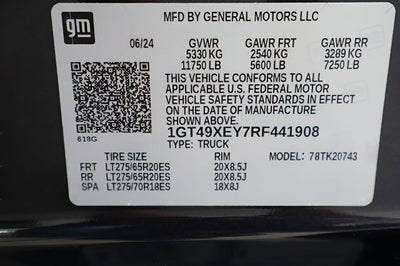 2024 GMC Sierra 2500 HD Denali Ultimate