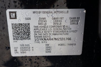 2021 Cadillac XT5 Luxury