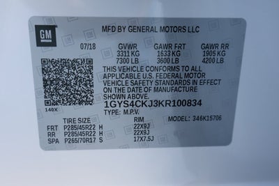 2019 Cadillac Escalade Premium Luxury