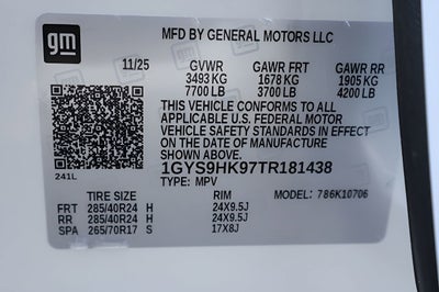 2026 Cadillac Escalade V-Series