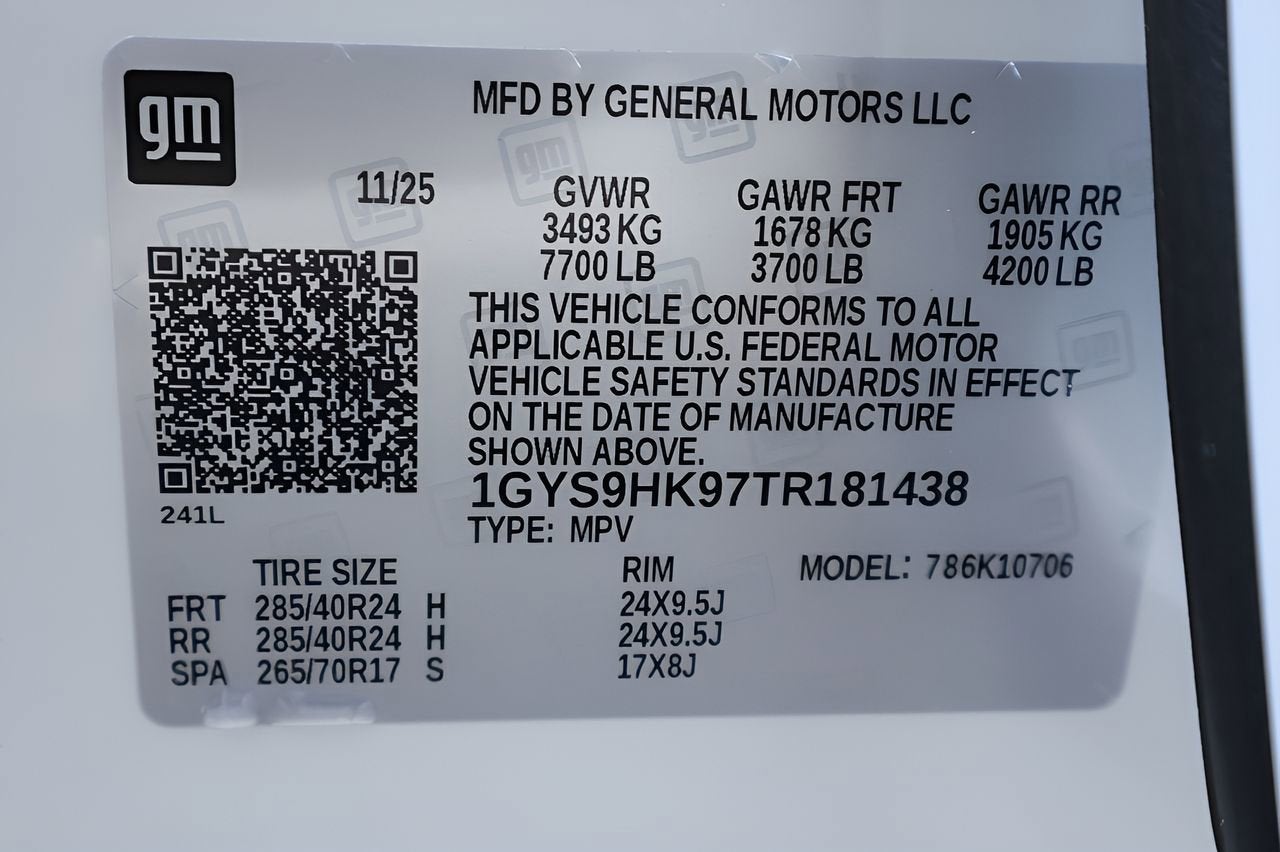 2026 Cadillac Escalade V-Series