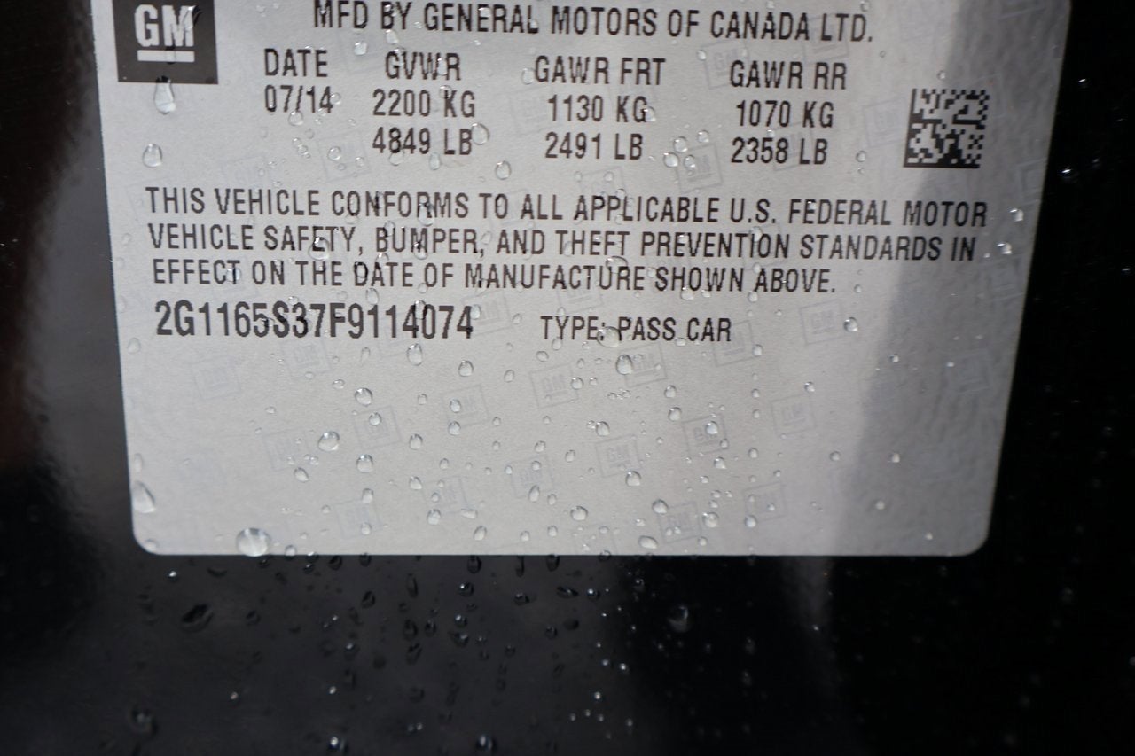 2015 Chevrolet Impala LTZ