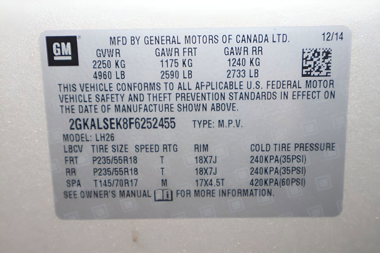 2015 GMC Terrain SLT