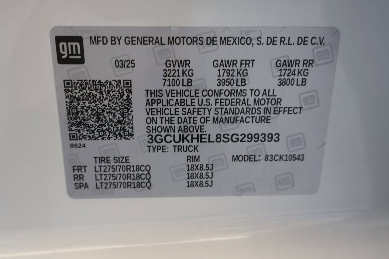 2025 Chevrolet Silverado 1500 ZR2