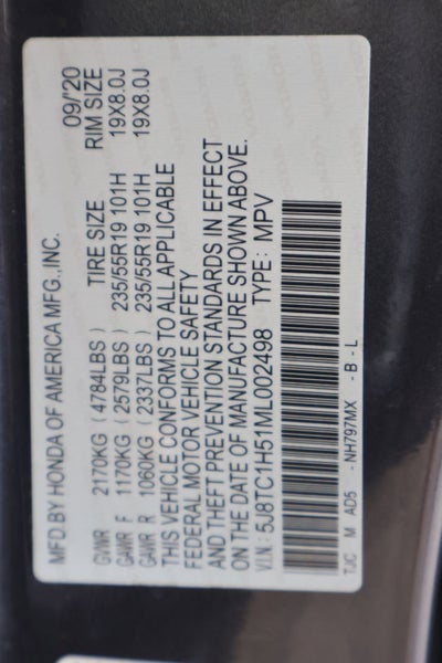 2021 Acura RDX w/Technology Package