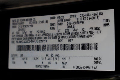 2022 Lincoln Corsair Reserve