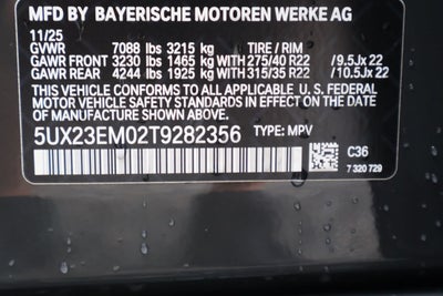 2026 BMW X7 xDrive40i