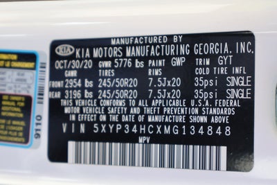 2021 Kia Telluride EX