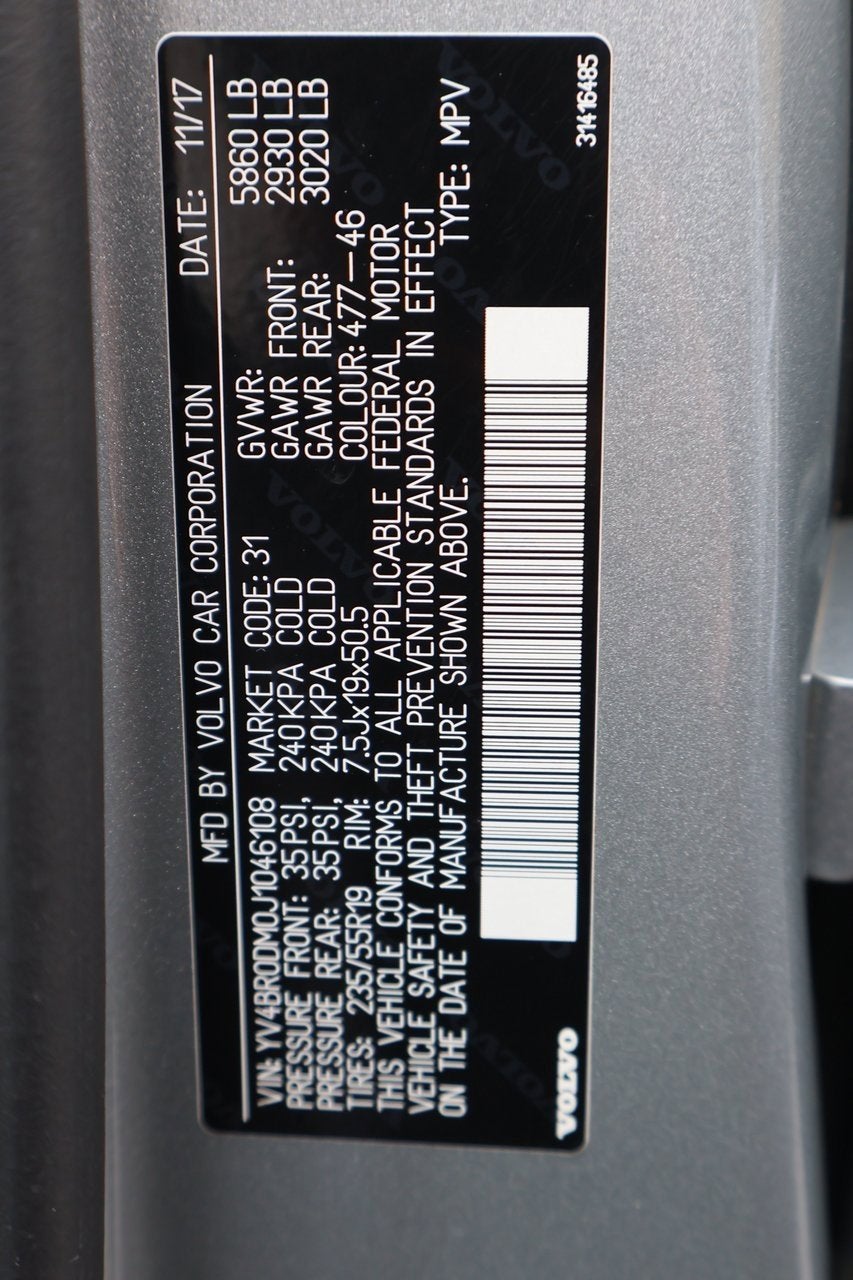 2018 Volvo XC60 R-Design