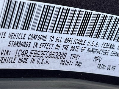 2015 Jeep Grand Cherokee Limited