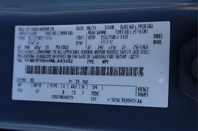 2021 Ford Bronco Base