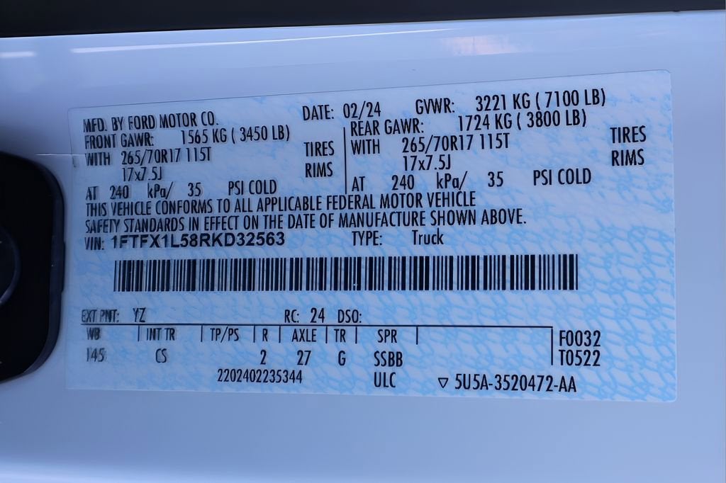 2024 Ford F-150 XL