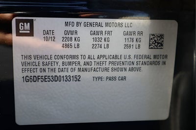 2013 Cadillac CTS Luxury