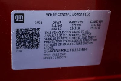 2026 Cadillac CT5 Premium Luxury