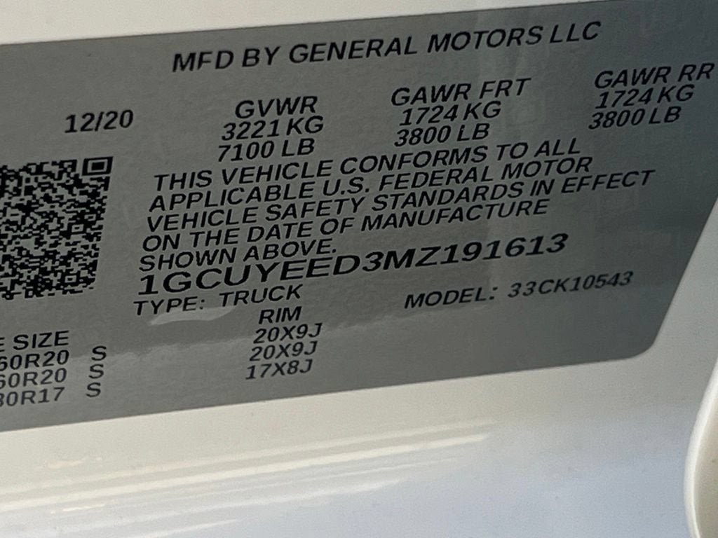 2021 Chevrolet Silverado 1500 RST
