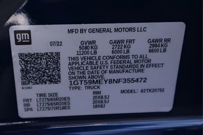 2022 GMC Sierra 2500 HD SLE