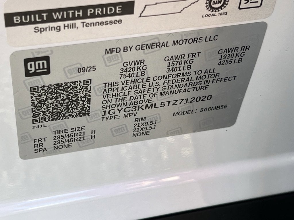 2026 Cadillac VISTIQ Luxury