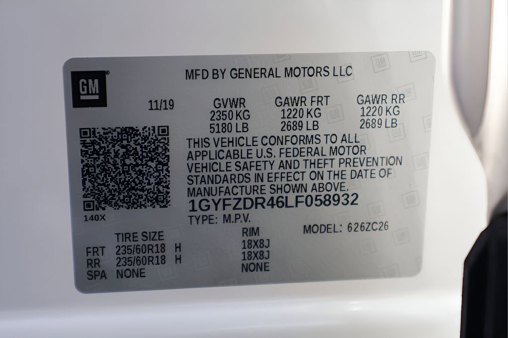 2020 Cadillac XT4 AWD Premium Luxury