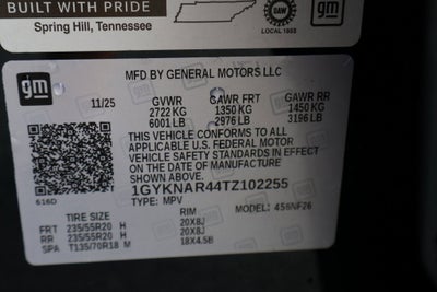 2026 Cadillac XT5 Luxury