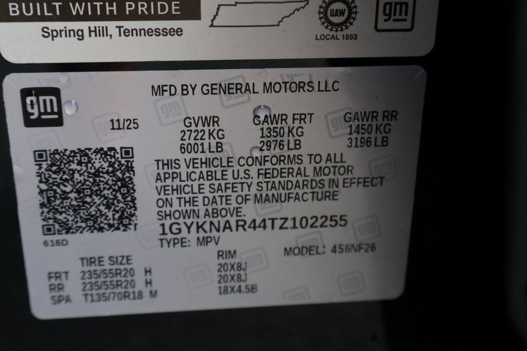 2026 Cadillac XT5 Luxury