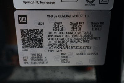 2026 Cadillac XT5 Luxury