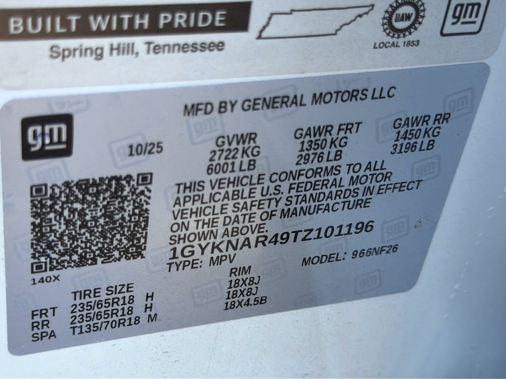 2026 Cadillac XT5 Luxury