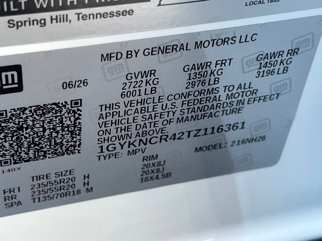 2026 Cadillac XT5 Premium Luxury