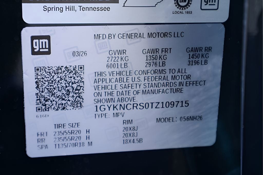 2026 Cadillac XT5 Premium Luxury