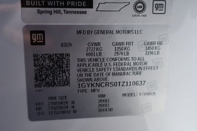 2026 Cadillac XT5 Premium Luxury